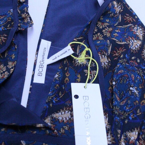 NWT BCBGeneration Blue Halter Dress - Picture 10 of 13